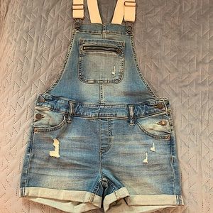 Justice overalls- girls size 14
